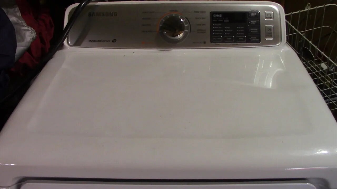 Samsung dryer door swing reversal