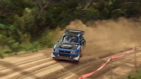 DiRT Rally 2 - Replay - Peugeot 205 Turbo 16 Evo 2 at Te Awanga Sprint Reverse