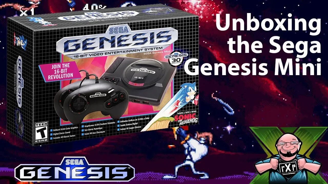 Classic Blast Processing is HERE! Unboxing the Sega's Genesis/Mega Drive Mini