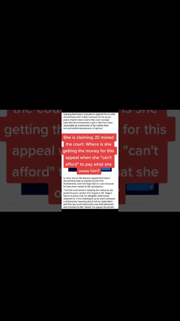 Amber Heard is BACK to Appeal!