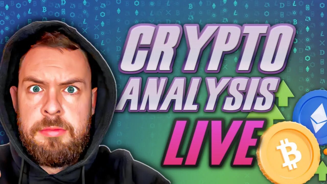 LIVE CRYPTO ANALYSIS! BTC TO $25K!?