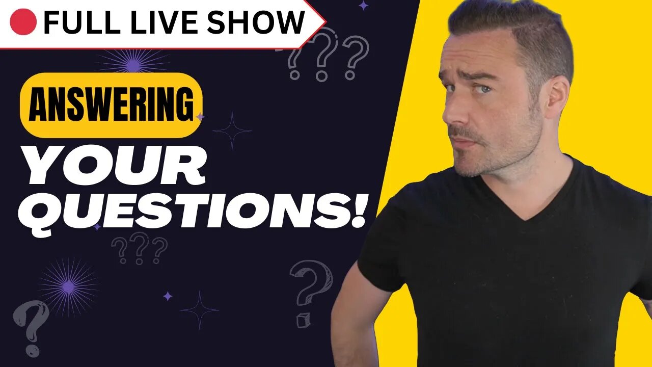 🔴 Live Stream: Q&A with Joseph (Ask me anything)