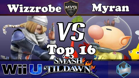 COG|Wizzrobe (Sheik) vs. Myran (Olimar) - SSB4 Top 16 - Smash 'til Dawn