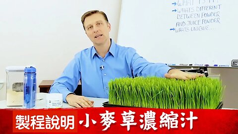 小麥草粉-濃縮汁粉的種植、採收過程說明,柏格醫生 Dr Berg