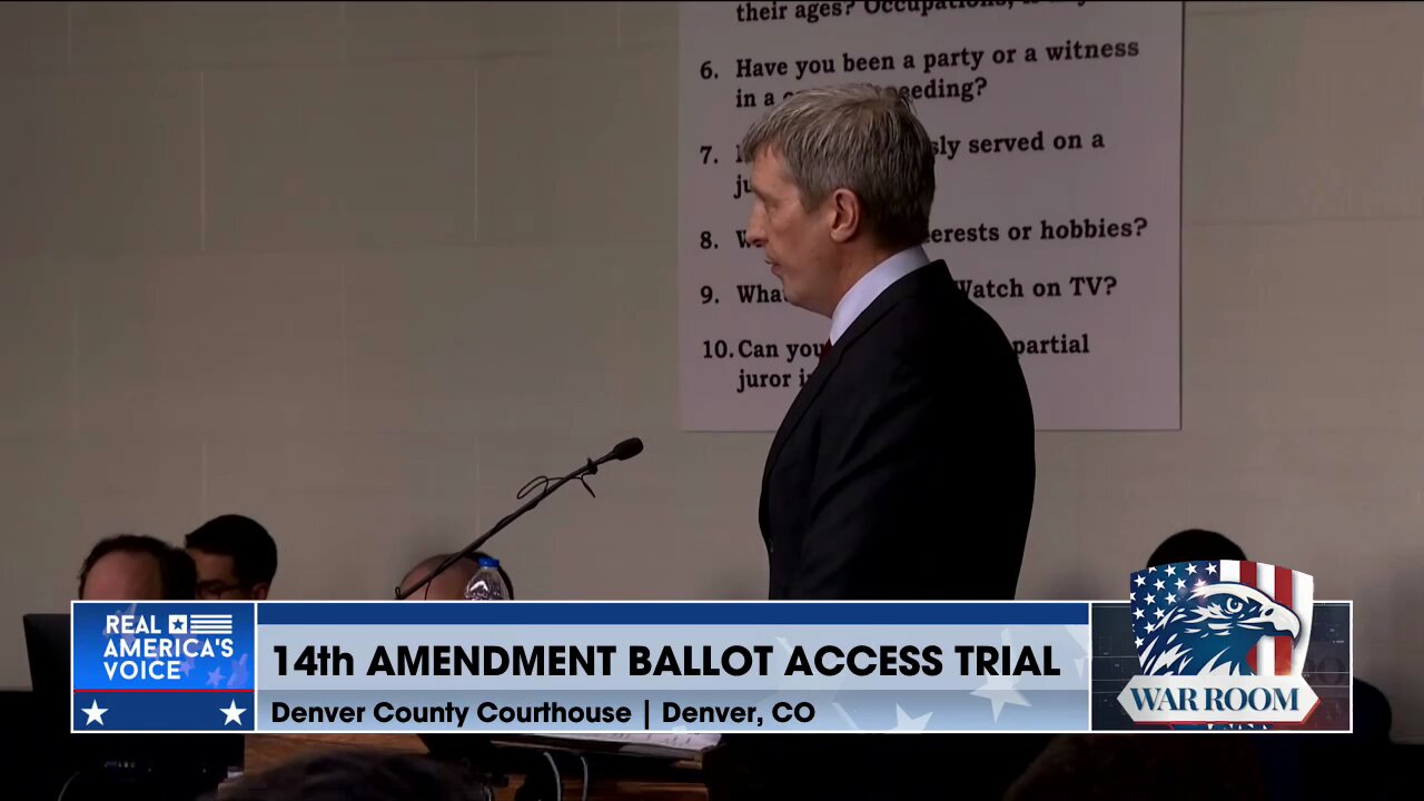 President Trump’s 14th Amendment Ballot Access Trial