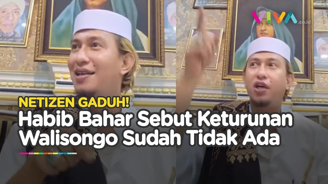 Heboh! Habib Bahar Sebut Keturunan Walisongo Sudah Tidak Ada Sejak 500 Tahun Lalu