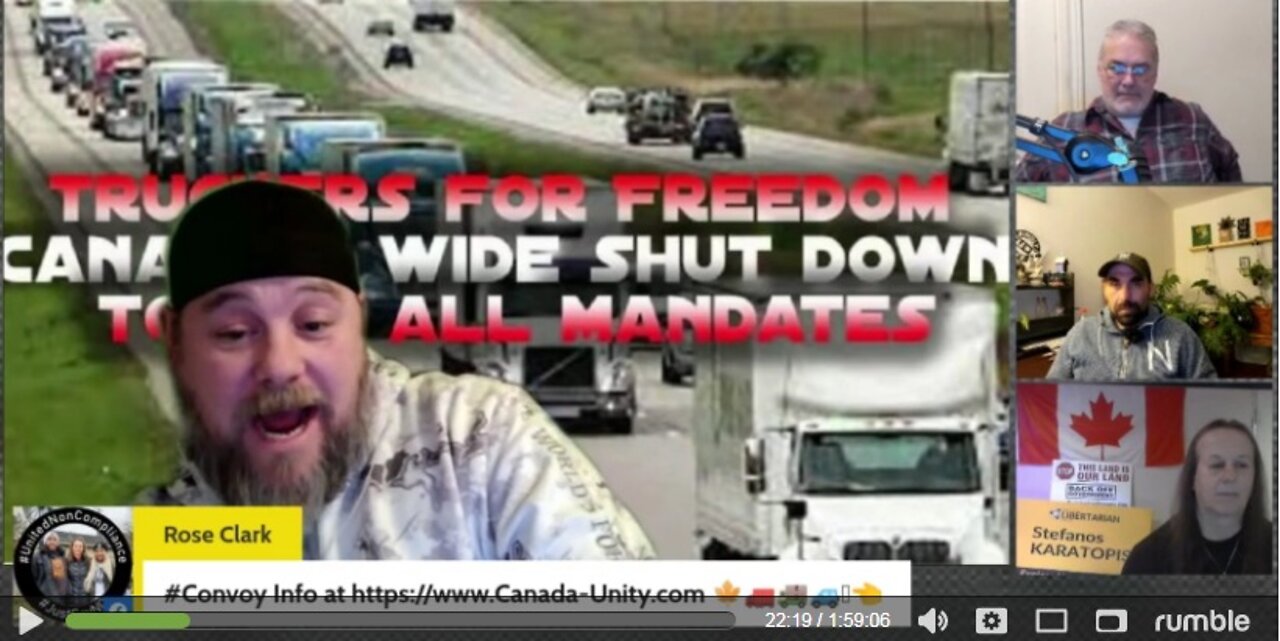 CONVOY--TRUCKERS-CARS-PICKUPS-SCHOOL-BUSES-EVERYTHING TO SHUT DOWN OTTAWA Canada
