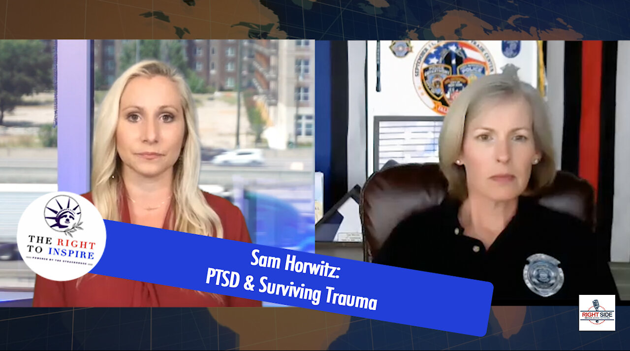 The Right to Inspire w/ Sarah Strackhouse - Episode 43: Sam Horwitz - PTSD & Surviving Trauma 9/1/21