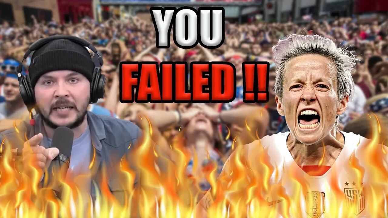 WOKE Megan Rapinoe DESTROYED by Tim Pool and others for WORLD CUP blunder!!! #woke #meganrapinoe