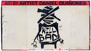 Mixed Drawings Vol. 6 Time lapse without picking up my pen - by Artist Daniel Quinones