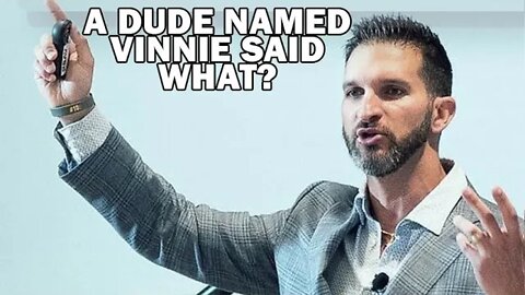 A Dude Named Vinnie Admitted to What?!