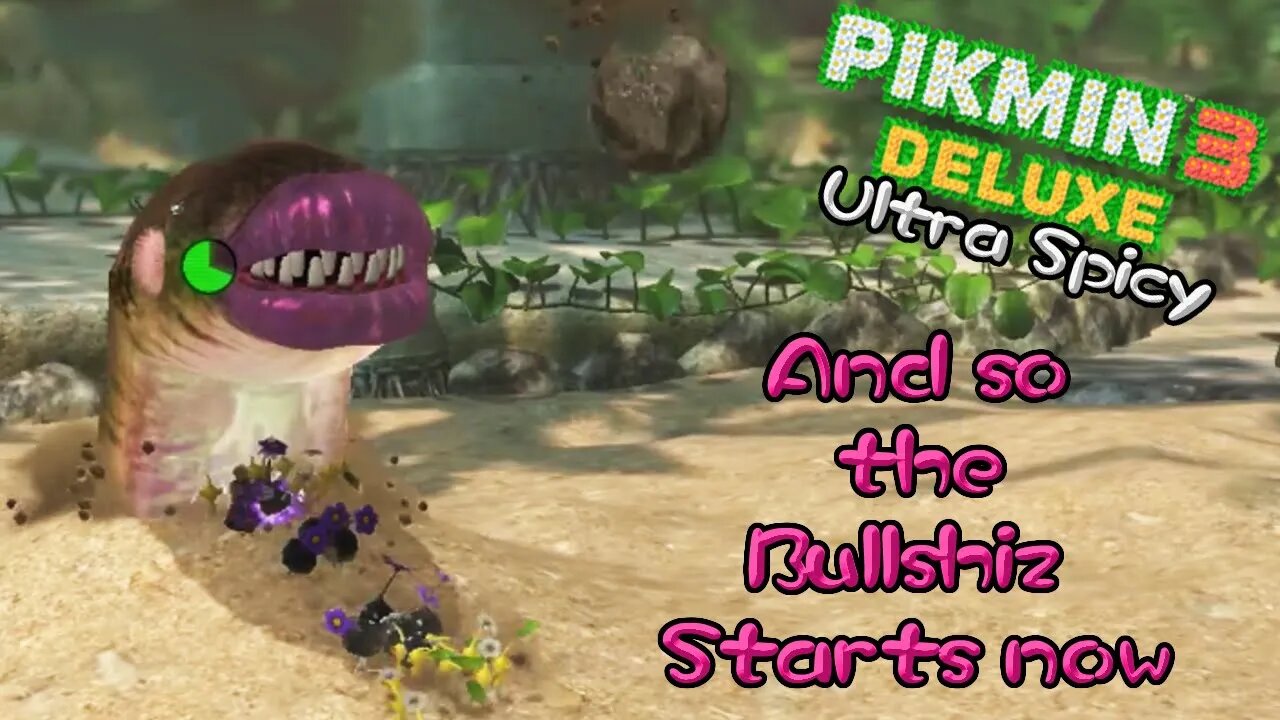 Pikmin 3 just CHEATS... Pikmin 3 Deluxe Ultra Spicy EP 3