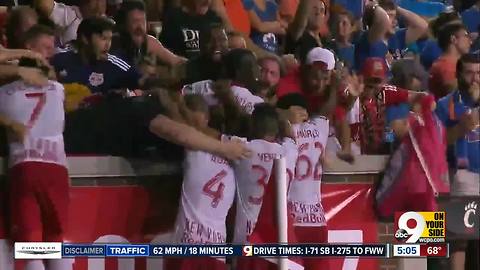 New York Red Bulls pull a surprise stampede over FC Cincinnati, win 3-2
