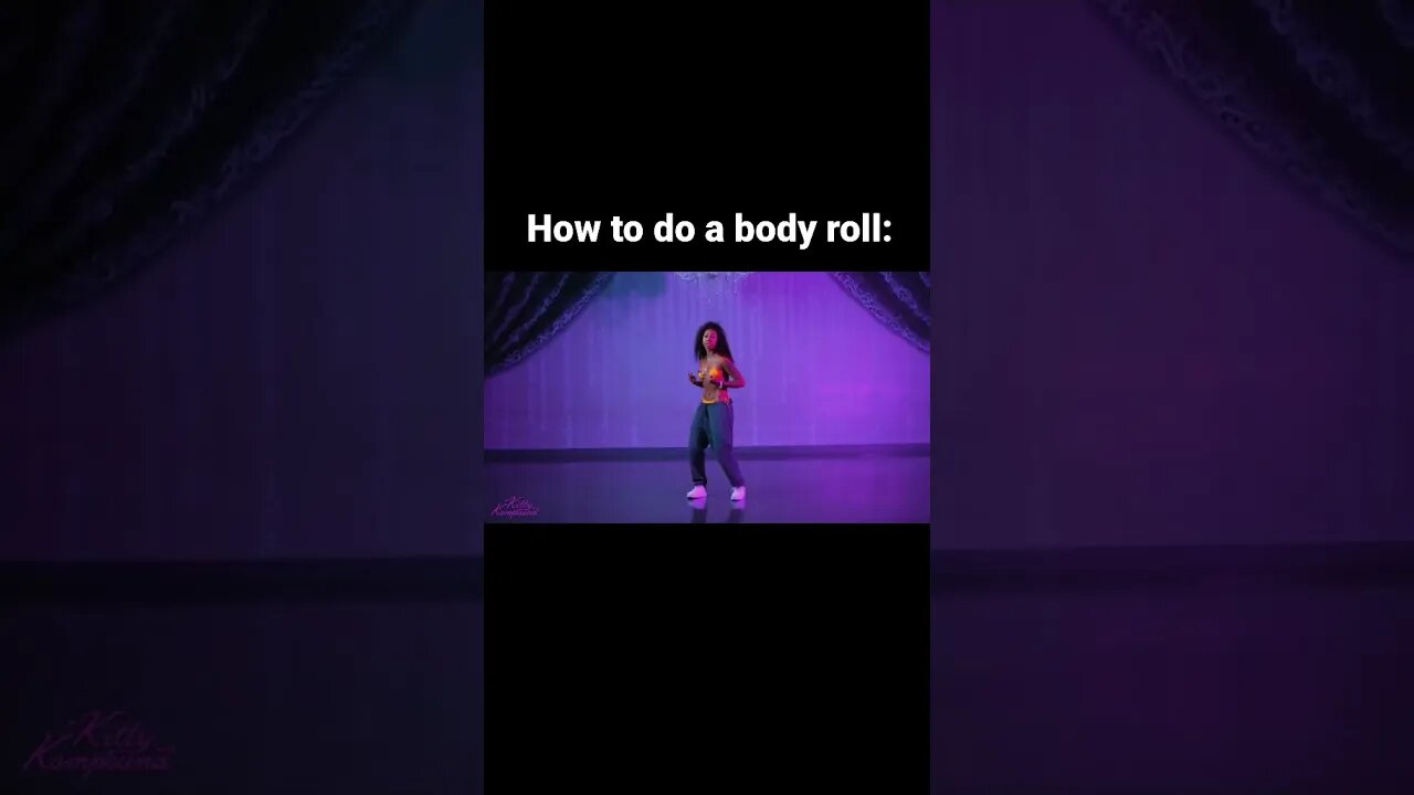 How to body roll with Janeeva Pettway🌀