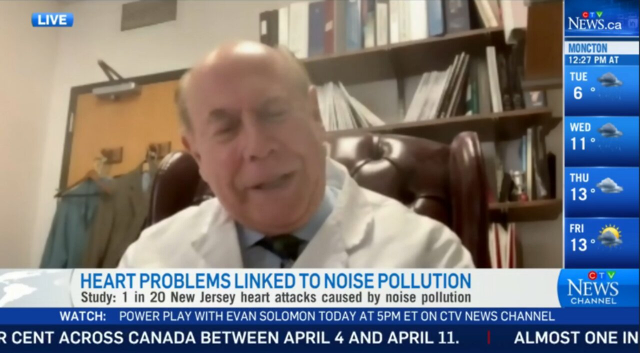 Traffic noise linked to higher risk of heart attack, study says...(Everything except jab)