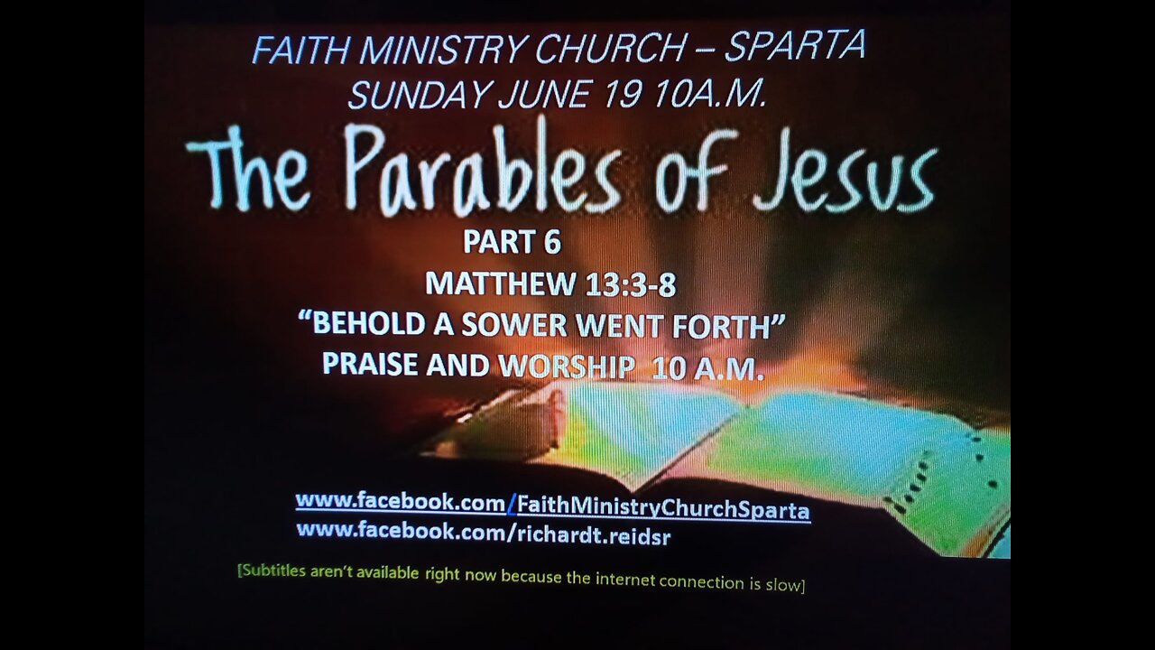 The Parables of Jesus | Pt. 6 | June 19, 2022