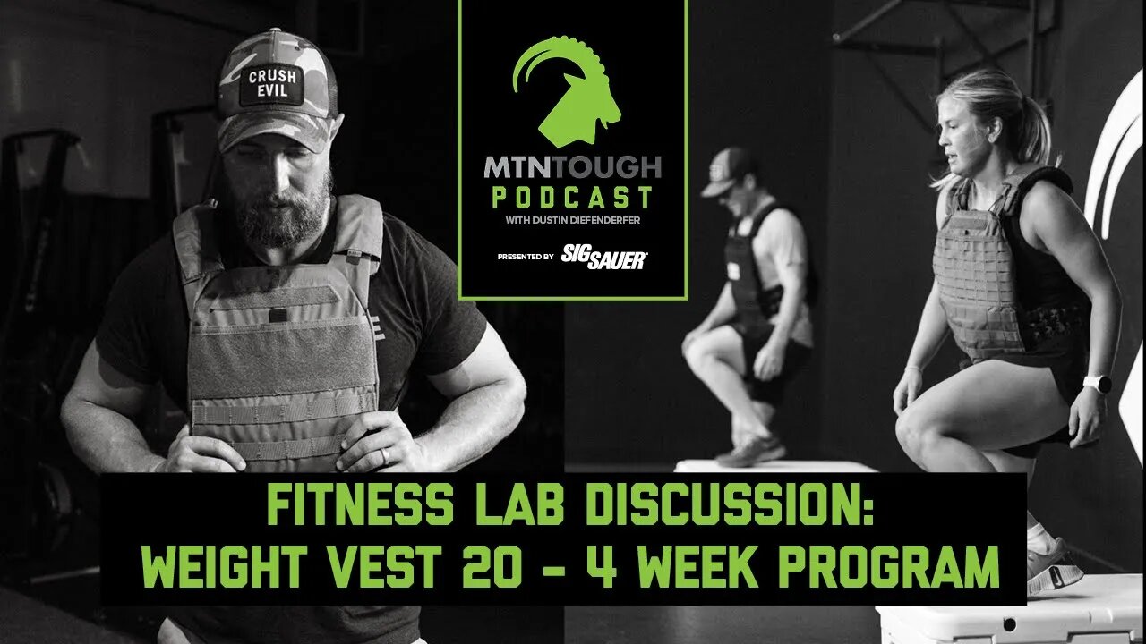 Fitness Lab Discussion: The New MTNTOUGH Weight Vest Program w/ Sarah Maschino