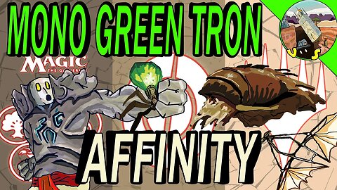 Mono Green Tron VS Affinity｜An Unexpected Sideboard Card ｜Magic The Gathering Online Modern League Match