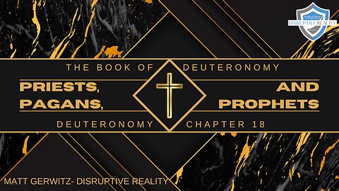 Priests, Pagans, and Prophets – Deut. Chpt. 18