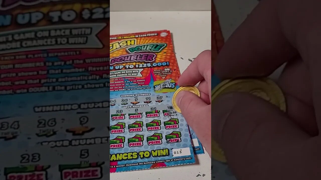 Cash Doubler NEW Kentucky Lottery Tickets! #lotterytickets