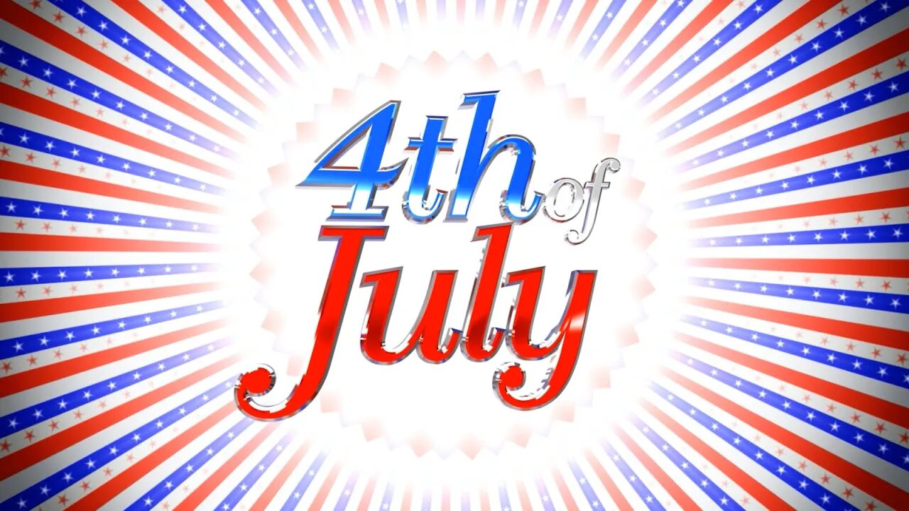 Beautiful Fourth of July Music - The Fourth of July ★976 | Fireworks Animation