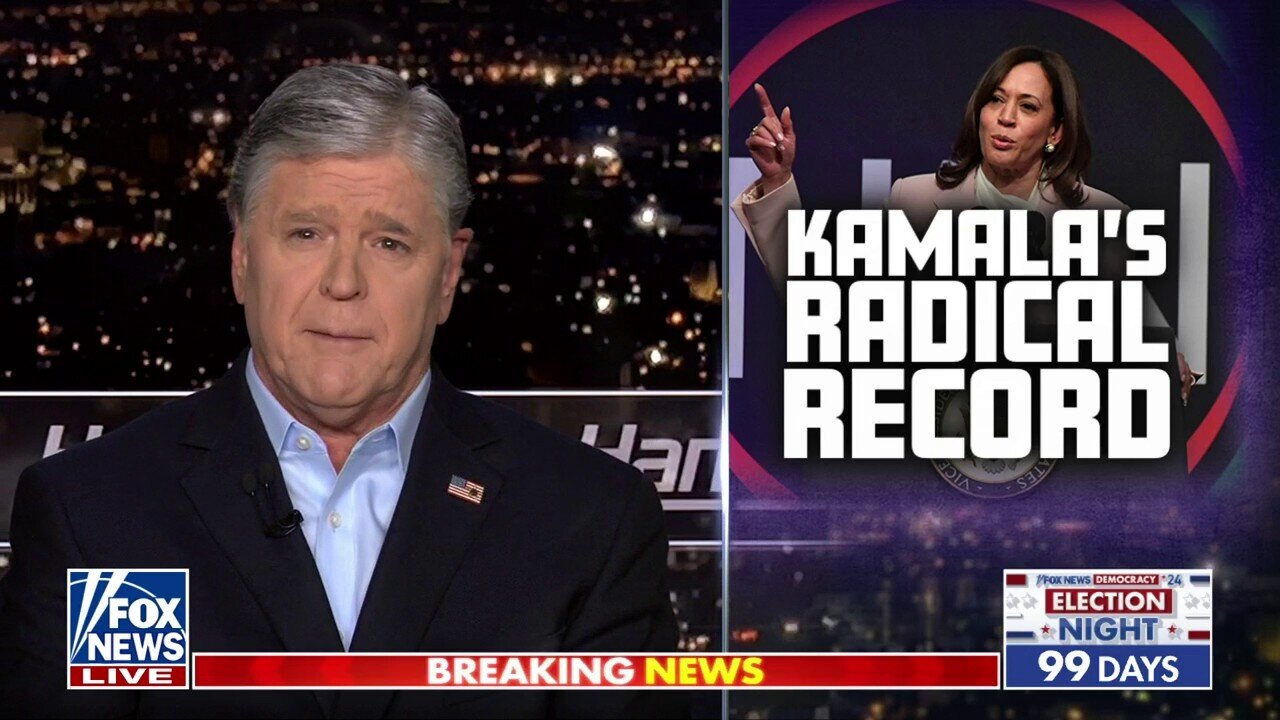 Sean Hannity: Kamala Harris Is The 'Squad On Steroids'