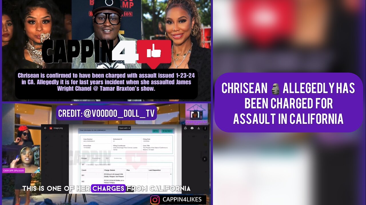 CHRISEAN Allegedly Has Been Charged For Assault in California 🫣