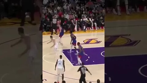 Lebron with the step back(Nba Clipz)#shorts