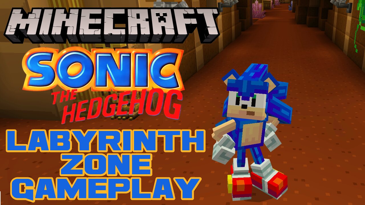 Minecraft - Sonic the Hedgehog - Labyrinth Zone - Xbox One Gameplay 😎Benjamillion