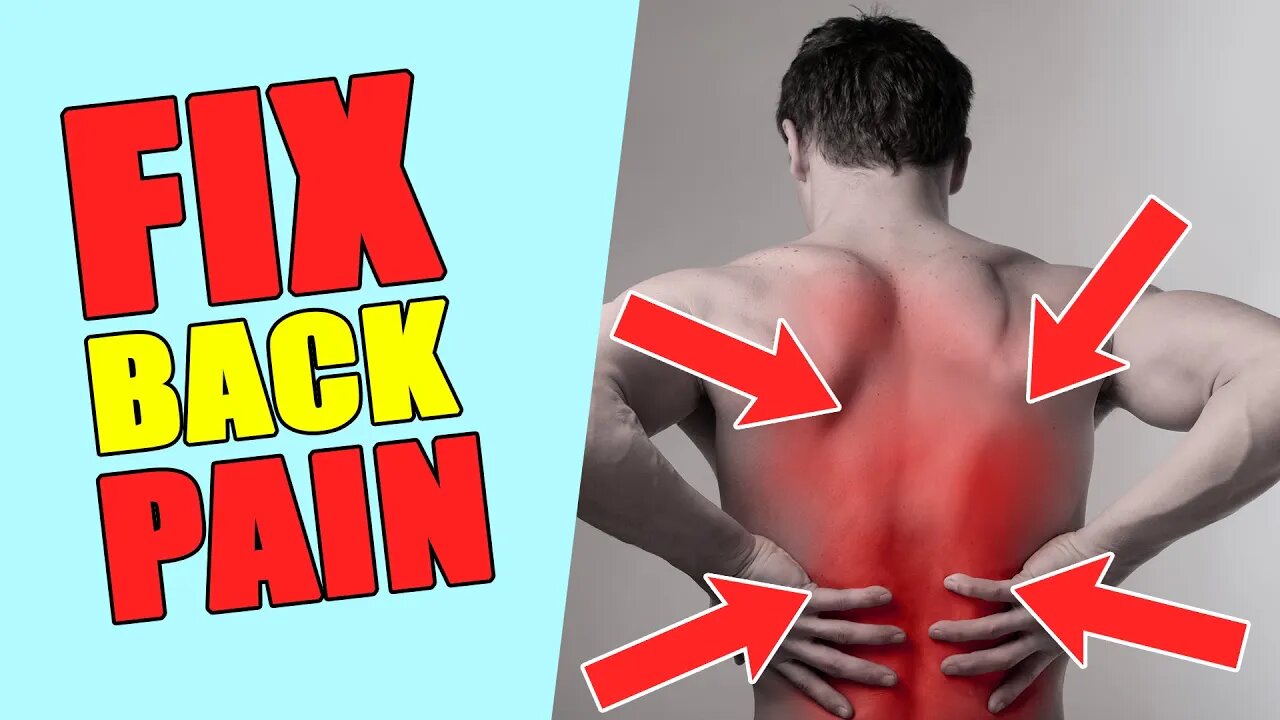 How To Release Pain & Tension From Your Back (BEGINNER EXERCISE)