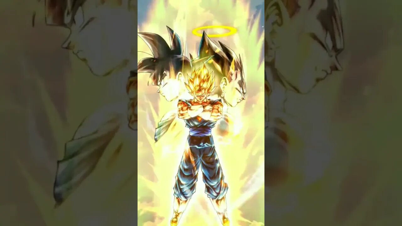 Animação da ART Card do Super #Vegito #Ultra no Dragon Ball Legends! #dragonball #dblegends #shorts