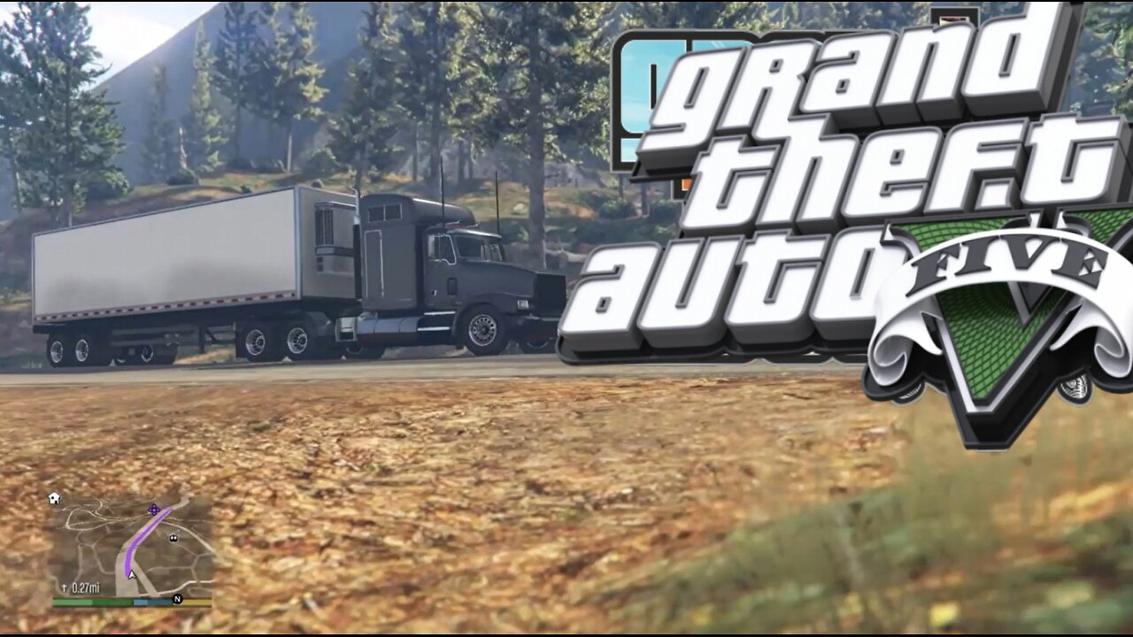 GTA 5 SEMI TRUCK ULTIMATE TRUCK DRIVING SIMULATOR SEMIS EPISODE 44