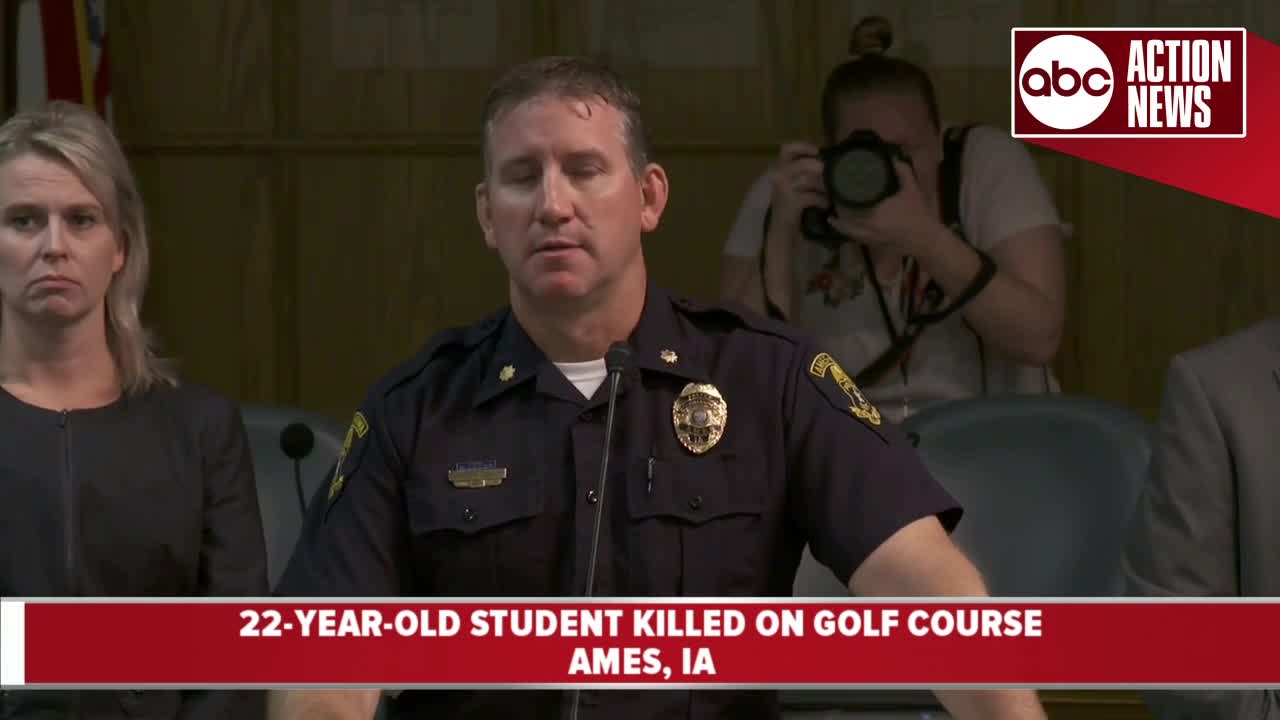 22-year-old champion golfer found murdered on Iowa course