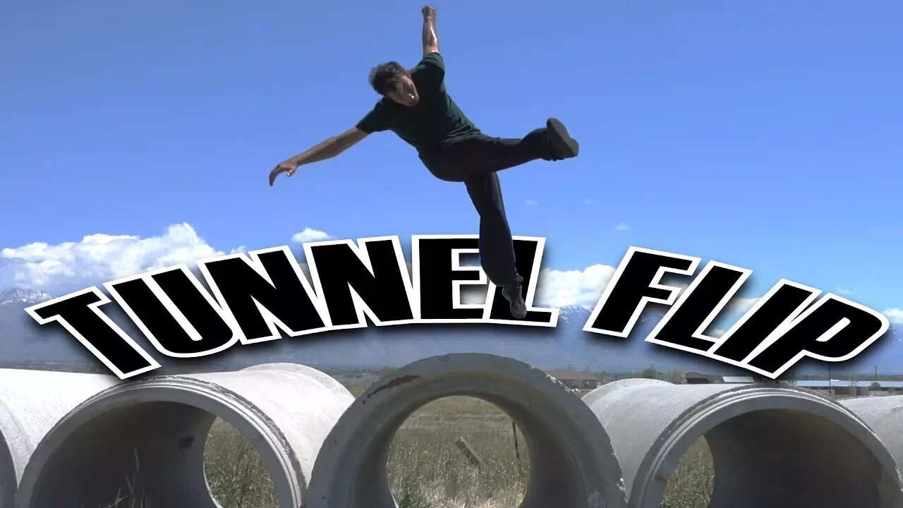 How To TUNNEL FLIP - Free Running Tutorial