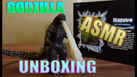 ASMR Unboxing: Godzilla Ultimates Heat Ray NYCC 2023 Exclusive (Super7)