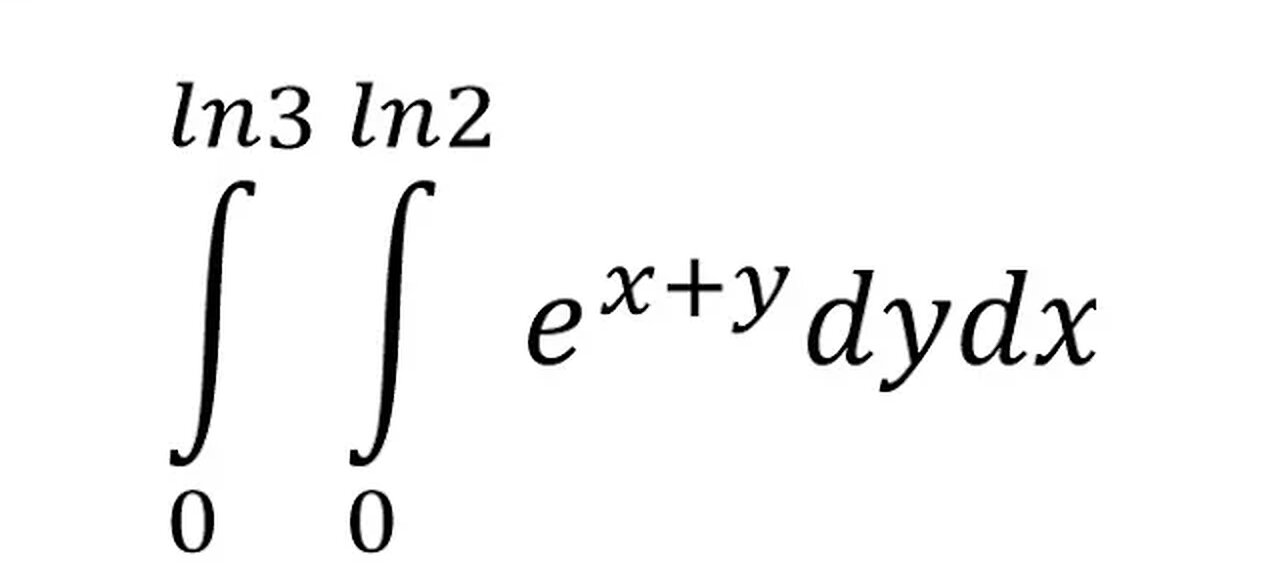 Calculus Help: Double Integrals: e^(x+y) dydx - Basic Integration