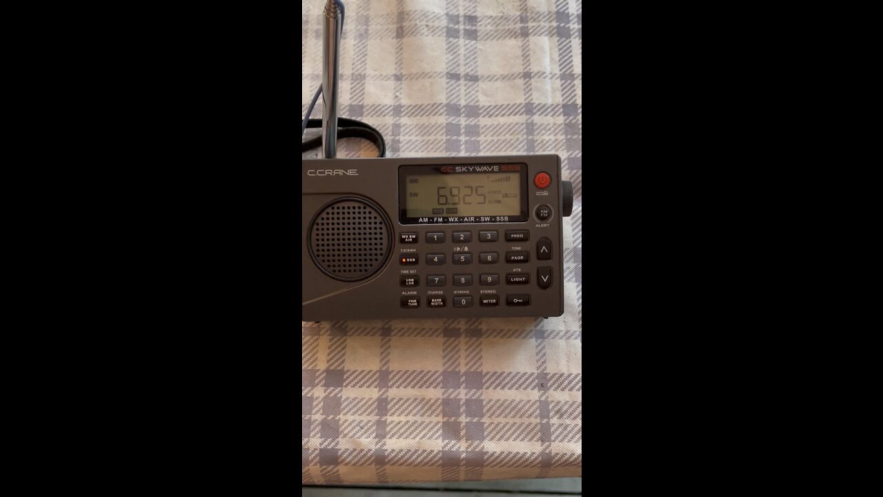 Pirate radio. 06/25/22. Ccrane ssb . Upstate ny Clinton county.