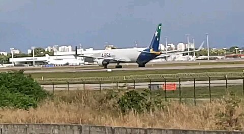 Boeing 767-300ER PR-ABB decola de Fortaleza em 17/06/2020