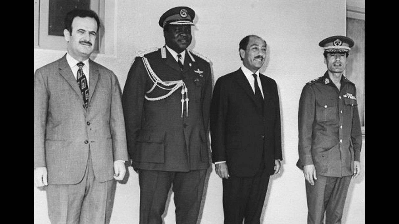 Idi Amin , speaks : Arabs and Jews