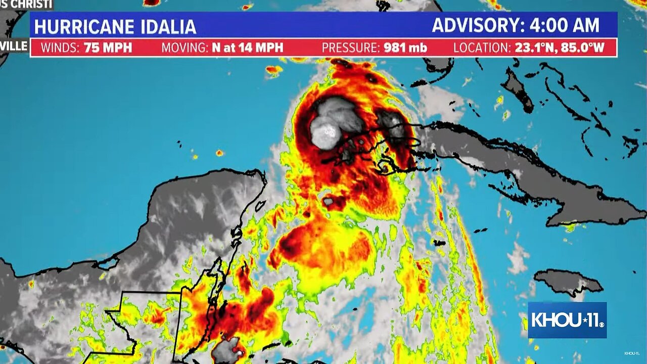 Hurricane Idalia expected to become a Category 3 storm