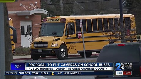 Proposal to put cameras on school buses