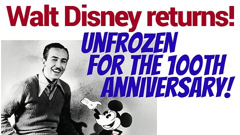 Walt Disney returns for inspirational pep talk!