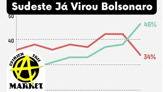 PESQUISA IDEIA mostra VIRADA de BOLSONARO no SUDESTE e a COLA de LULA