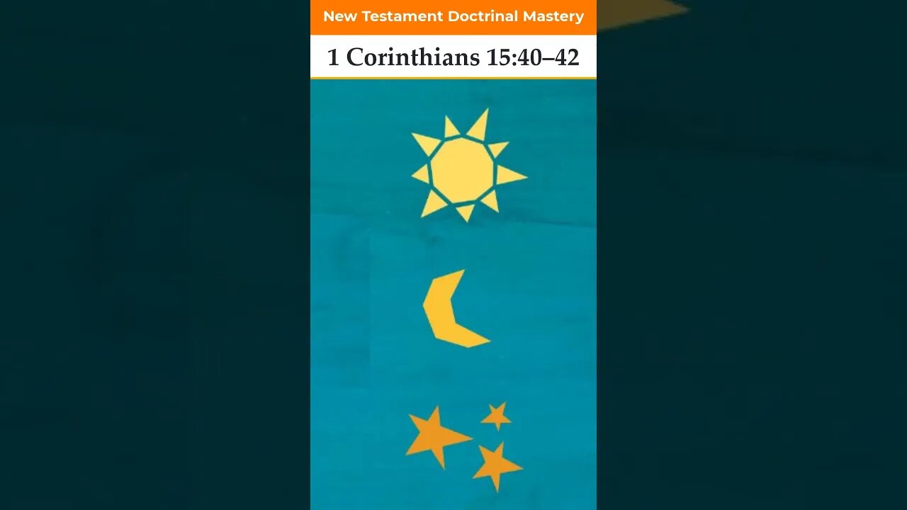 1 Corinthians 15:40–42 | Key Phrase
