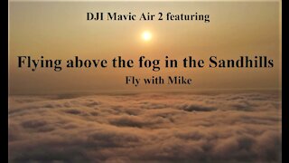 DJI Mavic Air 2 featuring, Flying above the Sandhill Fog, Fly with Mike