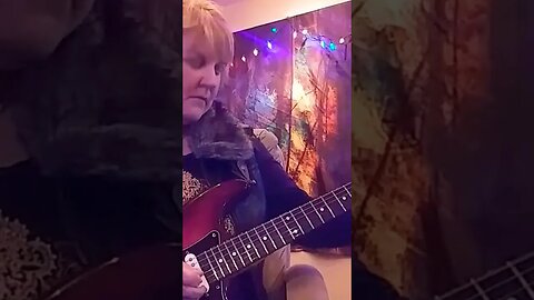 Sweet Child O' Mine- Guns N Roses guitar solo by Cari Dell female lead guitarist