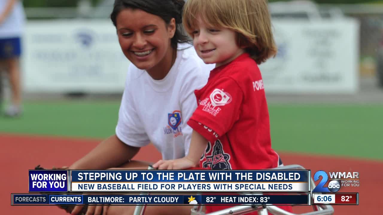 Stepping up to the plate for players with special needs