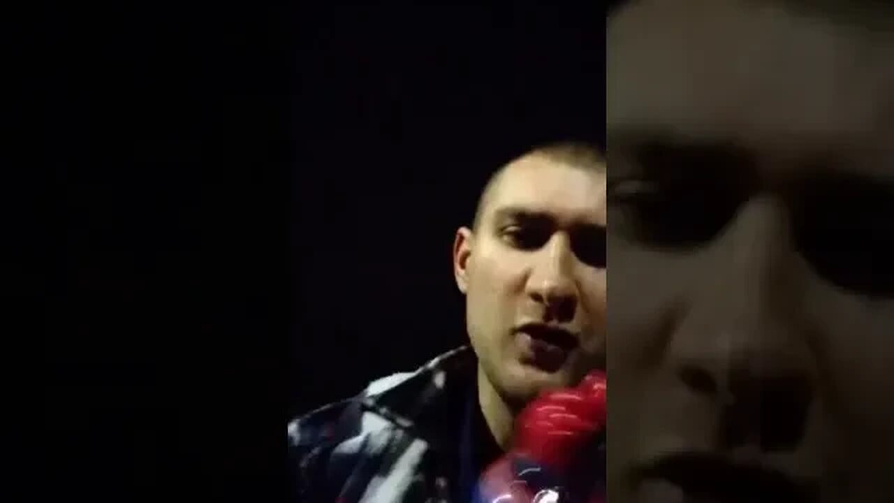 Drinking from the streets, literally.