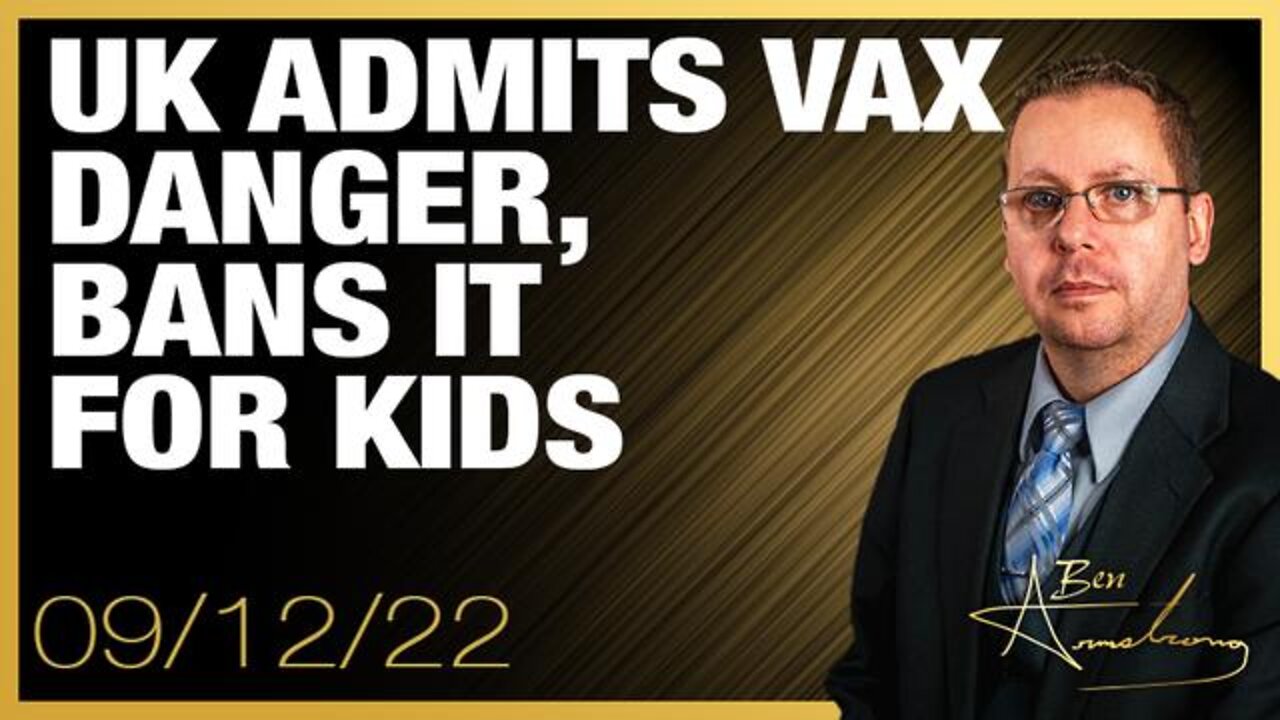 UK Government Admits Vaxx Extremely Dangerous by Banning it for Kids