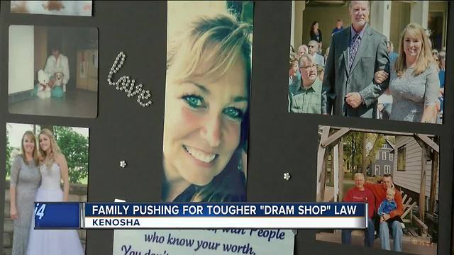 Kenohsa victim's family pushing for tougher drunk driving 'Dram Shop' laws